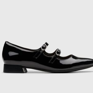 Clarks Natalyn Lane Black Patent Leather Women's Size 6.5 NWT